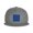 Gray, variant on Flat Bill Snapback Hats for Men Women Ice Hockey Hip Hop Style Plain Baseball Cap Navy Blue