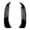 Black-Glossy black, variant on 2 Pcs 2014-2019 For Mercedes-Benz X156 GLA GLA45 AMG GLA220 GLA260 Rear Bumper Canards Splitter Side Spoiler