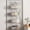White, variant on SUOERNUO Over The Door Organizer - Hanging Door Organizer with 4 Metal Large Capacity Baskets and Adjustable Coat Hook for Bathroom Bedroom Kitchen Pantry Closet Cabinet, Black