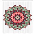 thumbnail image 3 of Ambesonne East Shower Curtain, Retro Traditional Mandala, 69"Wx84"L, Multicolor, 3 of 3
