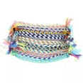 thumbnail image 2 of RSAMD Boho Style Simple Lucky Four Strand Color Handmade Woven Thread Wrap Braceljo-A22, 2 of 9