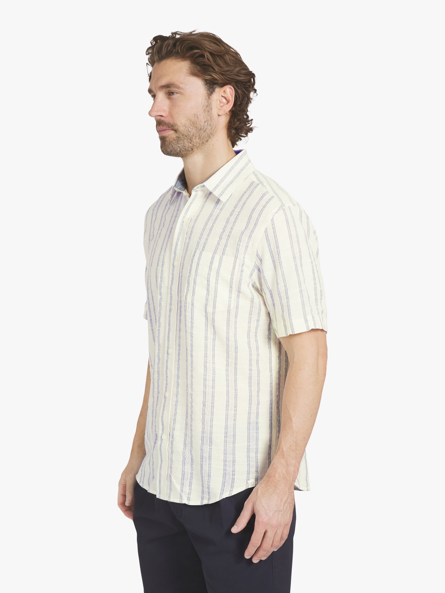Chaps Men's Short Sleeve Woven Shirt, Sizes S-2XL