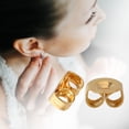 thumbnail image 4 of KAKOWELY 200PCS Earring Backs Earring Back Clips Practical Earring Safety Backs,0.2"X0.2"X0.12", 4 of 4