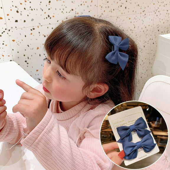 Tuscom Christmas Hair Bows Clips for Women - Satin Ribbon Hair Clips with Long Tassel, Beige Cream Bow Clips, Cute Hair Accessories for Parties, Weddings, Gifts