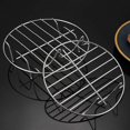 thumbnail image 3 of Multi-Layer Stainless Steel Rack for Air Fryers, Steaming and Cooking Accessory, 3 of 5
