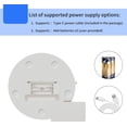 thumbnail image 3 of ComXim Rotating Display Stand Easy to Switch Direction, Adjustable Speed, 360 Motorized Photography Turntable Used for Product Display, Jewelry, Shoes Shooting and Display (7.87'' white), 3 of 5