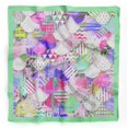 thumbnail image 3 of Bimba Womens Rectangular Printed Cotton Voile Scarf Neck Head Wrap-40 x 40 Inches, 3 of 7