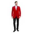 thumbnail image 3 of Men's Modern Fit Velvet Blazer Only, 3 of 4
