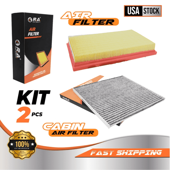 Engine & Cabin Air Filter Set for Nissan Maxima 2009 - 2014 V6 3.5L S SV Sedan