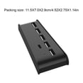 thumbnail image 3 of Consola de juegos Sidaley 6 en 1 Hub USB Adaptador portátil tipo c Negro, 3 of 6