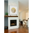 thumbnail image 4 of "Log Cutout Gold" Framed Painting Print, 4 of 6