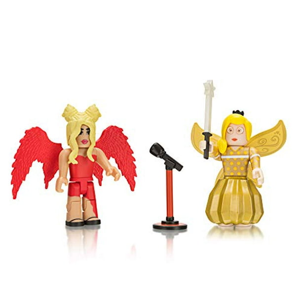 Roblox Celebrity Collection Royale Highschool Drama Queen Fairy World Golden Tech Fairy Two Figure Pack Walmart Com