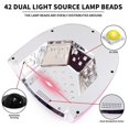 thumbnail image 4 of Rechargeable UV Nail Lamp Dryer 42LEDs Professional Nail Polish Curing Lamp For Drying All Nails Gel Polish Manicure ,High Power, 4 of 6
