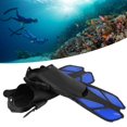 thumbnail image 4 of Swim Fins, Diving Flippers Faster Speed Stable Non-slip Designed  For Swimming For Swimmer Blue, 4 of 8