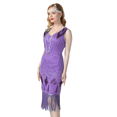thumbnail image 4 of PrettyGuide Women 1920s Gatsby Cocktail Sequin Art Deco Flapper Dress, 4 of 7