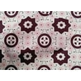 thumbnail image 4 of oneOone Cotton Poplin Wine Fabric Geometric Block Sewing Craft Projects Fabric Prints By Yard 42 Inch Wide, 4 of 4
