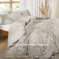 thumbnail image 4 of Juego de edredón Bedsure Boho California King, 264 x 244 cm, 4 of 9