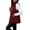 Wine, variant on Edvintorg Women's Winter Waistcoat Sleeveless Zip up Puffer Jacket Lightweight Padded Vest with Pockets Fall Outerwear