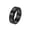 Black, variant on Cubic Zirconia Fidget Rotating Rings for Men Band Silver Black Gold Plated Stainless Steel Statement Gift Personalized Dainty Jewelry Silver 12