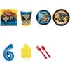 Monster Jam Party Supplies Party Pack For 8 With Blue #6 Balloon