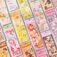 thumbnail image 4 of 10 Hojas Brillantes Lindos Animales Gato Oso Pegatina Decorativa Para Scrapbooking DIY Teléfono Materiales Paisaje, 4 of 4