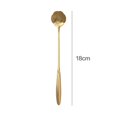 thumbnail image 2 of 8 Pieces Flower Spoon Dessert Spoon Set, Coffee Spoon Sugar Spoon Ice Cream Spoon Stirring Spoon , Reusable Stainless Steel Creative Dessert Spoon, 2 of 5