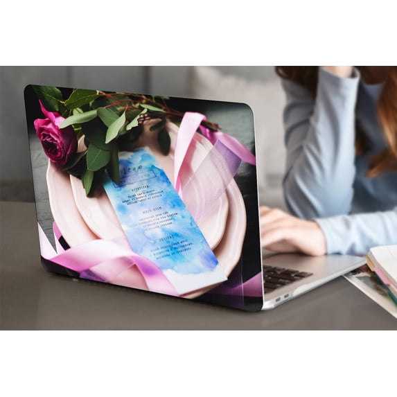 KSK KAISHEK Protective Case Hard Cover Only Compatible 2015 - 2012 Released Old MacBook Pro 15 inchs with Retina Display No USB-C, No CD-ROM + Black Keyboard Cover Model: A1398 Rose series 0123