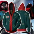 thumbnail image 3 of Sudadera con capucha y cremallera de Spiderman de Deadpool para niños Sudadera con capucha de Spiderman para hombre Sudadera con capucha con estampado digital 3D de Spiderman Sudaderas y sudaderas con, 3 of 5