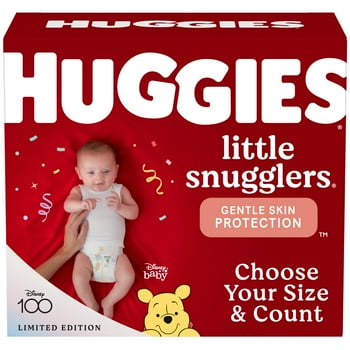 Huggies Little Snugglers Baby Diapers, Size 2, 128 Ct (Select for More Options)