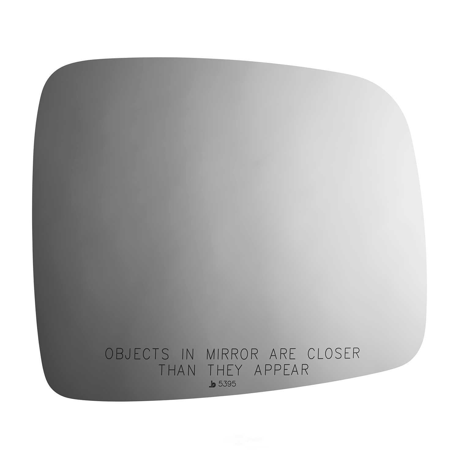 Burco Side View Mirror Replacement Glass - Clear Glass - 5395