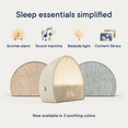 thumbnail image 2 of Hatch Restore 2 Sunrise Alarm Clock, Sound Machine, Smart Light (Putty) ー Your Bedside Sleep Guide, White Noise, Custom Sleep Routines, Dimmable Clock, Deep Sleep, Gentle Alarm, Wake Up Rested, 2 of 12
