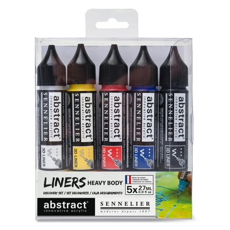 UPC: 3046451901203 | Sennelier Abstract Liner Set 5-Colors Primary Colors