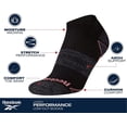 thumbnail image 3 of Calcetines Reebok para mujer, corte bajo, acolchados, atléticos, paquete de 6, tallas 4-10, 3 of 7