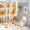 style-3, variant on Autumn Leaves Pattern Shower Curtain Bathroom Sets Toilet Lid Rug, Bath Mat And Contour Mat, Shower Curtain 4Pcs