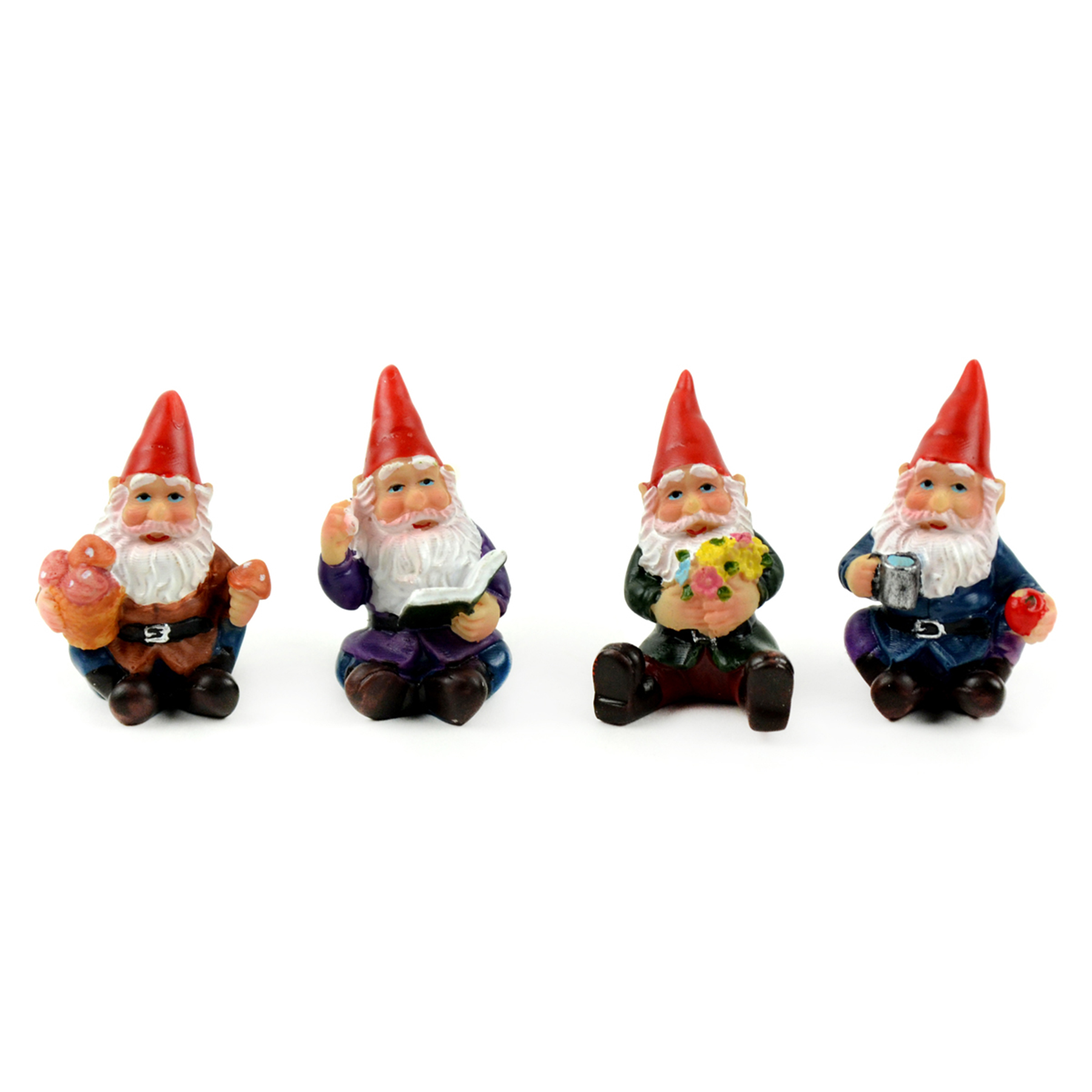 Touch of Nature Gnome Assortments 3 pc Miniature Gnomes Garden