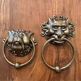 thumbnail image 2 of Kovo (A) Bague de Porte Dragon Vintage, Poignée en Résine pour Décoration Intérieure, 2 of 3