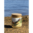 thumbnail image 3 of Aster for Lotus Soy Wax Candle in Amber Jar - Rustic Teakwood Moss, 3 of 4