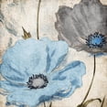 thumbnail image 2 of Art.com Soft Floral Blue Gray Art Print by Jace Grey, 30" x 30", 2 of 4