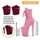 thumbnail image 5 of Protectores de zapatos para pole dance, fundas exóticas para zapatos en pisos lisos para bailarinas, calcetines para calzado de mujer, protectores de Rojo XXL, 5 of 5