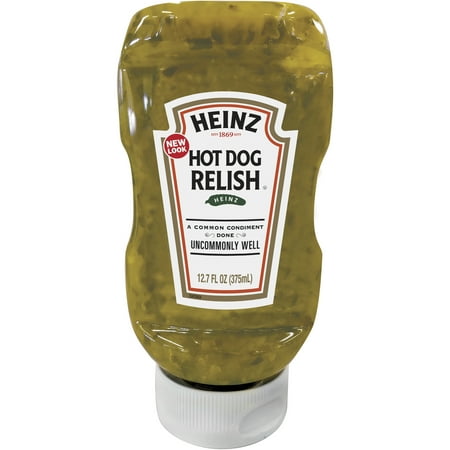 (2 Pack) Heinz Hot Dog Relish, 12.7 oz (Best Hot Dog Condiments)