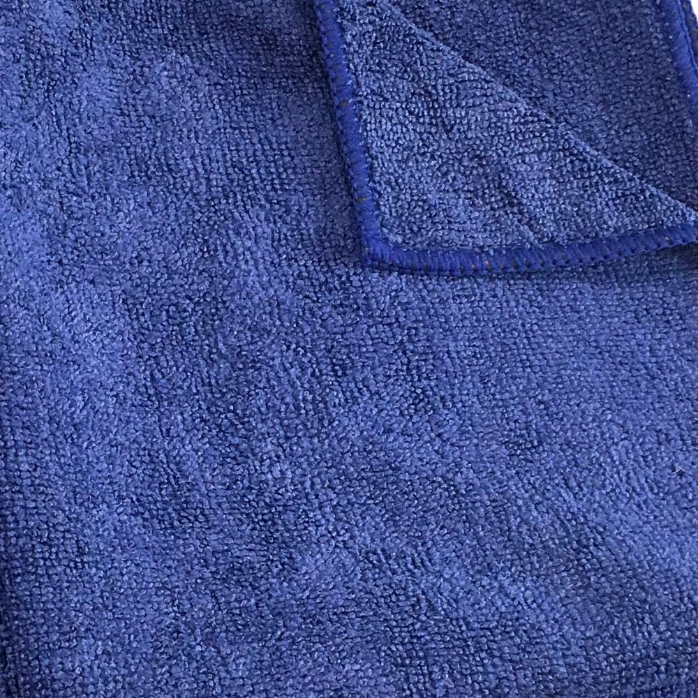 Arkwright Microfiber Hand Towels (Bulk Case of 180), 15x24, Navy