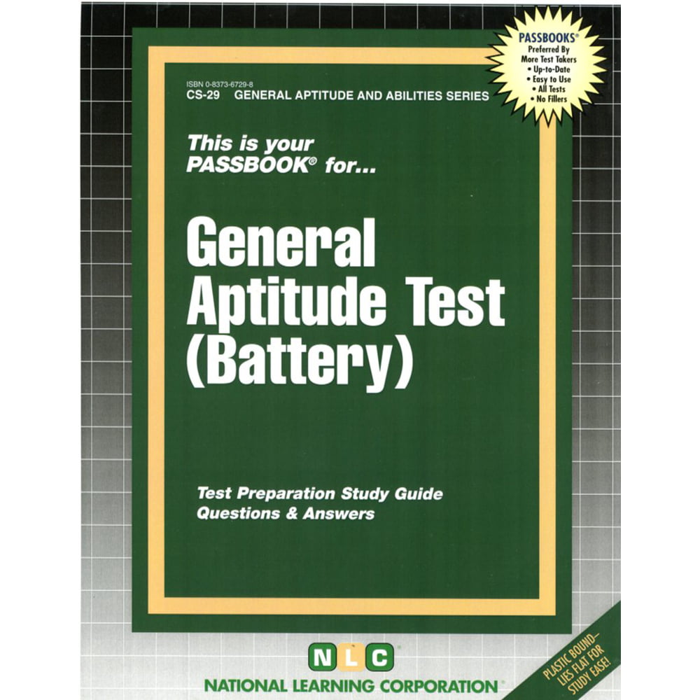 general-aptitude-test-battery-general-aptitude-and-abilities-series-passbooks-walmart