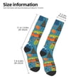 thumbnail image 3 of Bingfone Compression Socks for Women and Men Long Socks for Running Athletic Cycling Nurse-Animals In Camping, 3 of 8