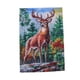 thumbnail image 2 of Bandera De Jardín De Animales, Bandera De Jardín De Ciervos De Doble Costura De Lino Resistente A La Intemperie Para Oficina Para Patio ANGGREK DE2118, 2 of 8
