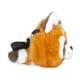 thumbnail image 4 of Bolsa De Peluche Suave De Mapache Naranja Con Movimiento, 4 of 6