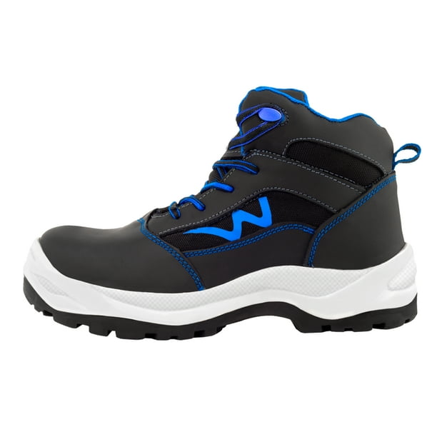 Zapato de Seguridad WSM, Ergonómico y muy ligero tipo tenis. Con casquillo de Policarbonato. Bota Industrial y multifuncional. Es un calzado de trabajo dieléctrico y antiderrapante. Est. Star-MT WSM STARMTNGO240