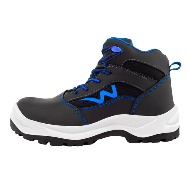 Zapato de Seguridad WSM, Ergonómico y muy ligero tipo tenis. Con casquillo de Policarbonato. Bota Industrial y multifuncional. Es un calzado de trabajo dieléctrico y antiderrapante. Est. Star-MT WSM STARMTNGO260