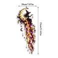 thumbnail image 3 of Elegant Halloween Cascade Wall Light, Raven Midnight Decor with Raven Crescent Moon and Cascading Crystals, Gothic Wall Hanging for Halloween Home Decor, 3 of 4