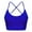 Blue, variant on Prolriy Sports Bras for Women Large Bust Women's Belt Sports Bra Gathered with A Back Bra Womens Bras Black L