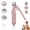 Pink 6th Generation, variant on 2-in-1 Cat Clippers & Dog Trimmers For Large Medium Small Dogs Cats Claw Trimmer Quick Sensor And Safety Guard Usb Rechargeable With 2 Led Lights